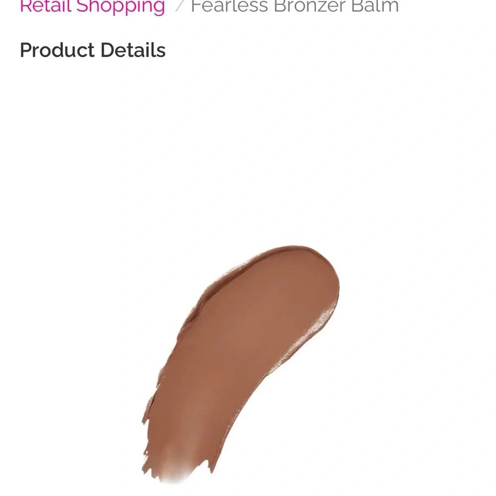 New in Box Colorstreet Bronzer Color: Fearless